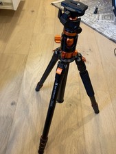 K F Concept T254A6 75in Aluminum Travel Tripod Converts to Monopod