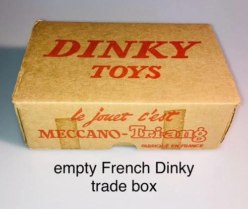 Vintage French Dinky Toys  -  empty trade box  c. 1970  -  for 1425 Matra 630