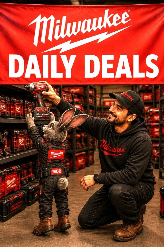 Milwaukee Daily Deals: 8/19 - Milwaukee Tools & Much More: Hosted by Rabbit