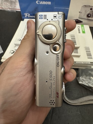 Canon PowerShot S500 Digital Elph 5.0 MP Digital Camera - Read - Picture 6 of 9