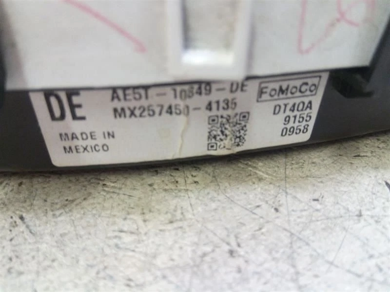 Speedometer Instrument Cluster AE5T10849DE Fits 2010 FORD FUSION O130-187177 - Image 4 of 4