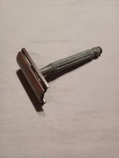 Vtg Gillette Ball Handle Tech DE Safety Razor 
