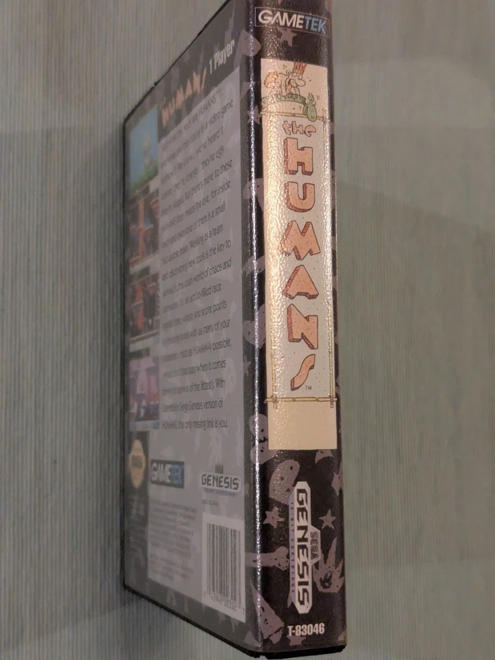 The Humans (Sega Genesis, 1992) CIB - Tested and Working well - Image 2 of 4
