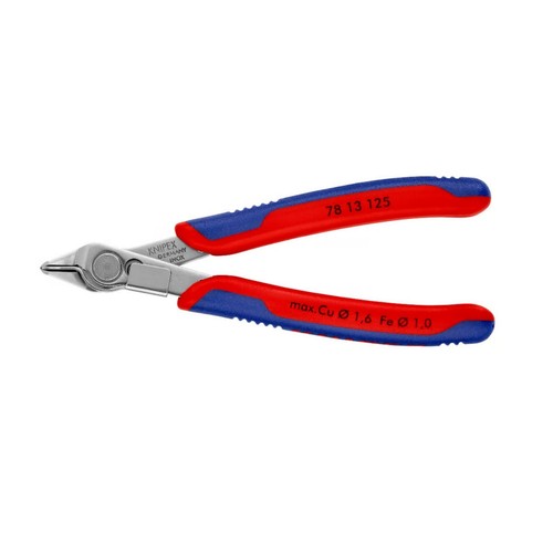 Knipex 125mm INOX Super Knips w/ Lead Catcher Electronic Cutting Pliers 7813125 - Picture 4 of 10