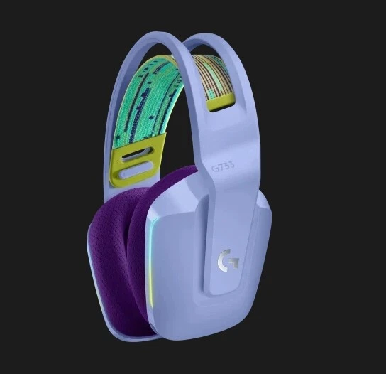 AURICULAR GAMING LOGITECH G733 INALAMBRICO LIGHTSPEED RGB LILAC