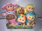 Cabbage Patch Kids RAINBOW GARDEN SET OF 6 DOLLS 9" W CONTERTOP DISPLAY BOX NEW