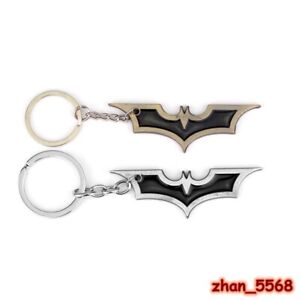 DC Comics Superhero Justice League Batman Logo Alloy Key Chains Keychain Keyring 