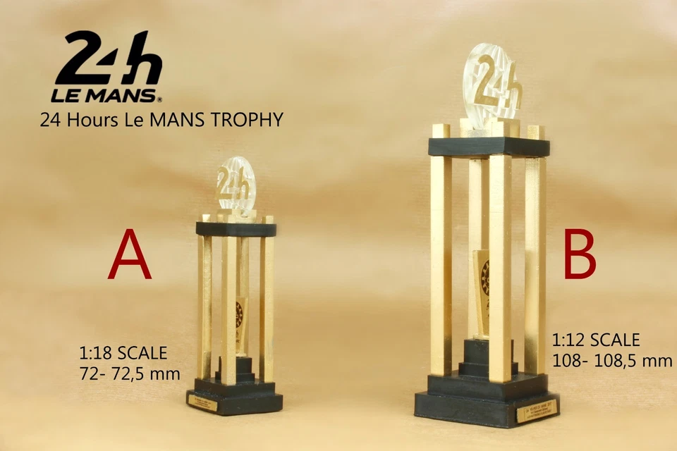 TROFEO 24 ORE Le Mans vincitore F1 Ferrari 1:18 - Immagine 3 di 3