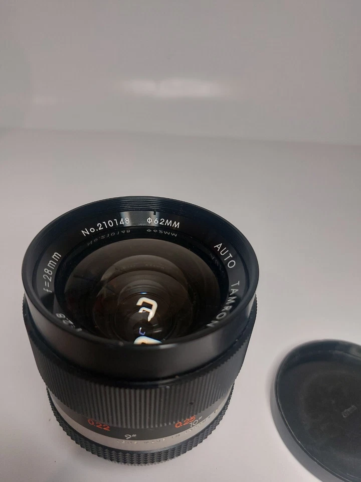 Lente Tamron Vintage Auto Tamron f=28 1:2.8 62mm Lente Para Pentax - Imagem 4 de 4