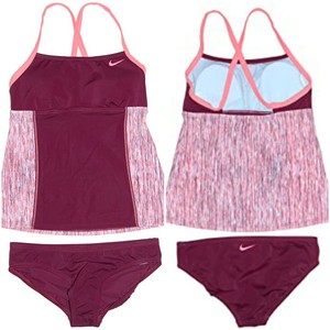 maroon tankini