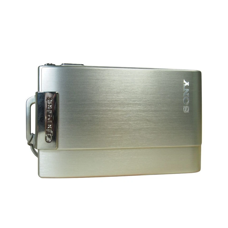 Sony Cyber-shot DSC-T200 Digital Camera Image Stabilization Touch Screen Silver - Image 3 of 4