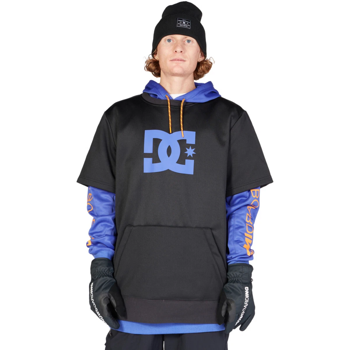Dc shoes dryden 3 in 1 hoodie royal blue 2023 felpa dwr tecnica