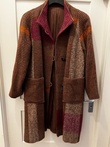 Wool Coat, Made in Japan, Michelle Modello, Unisex - Picture 3 of 17
