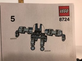 Lego Bionicle Set 8724 Garan Lot of 2 Complete, Printed Instructions