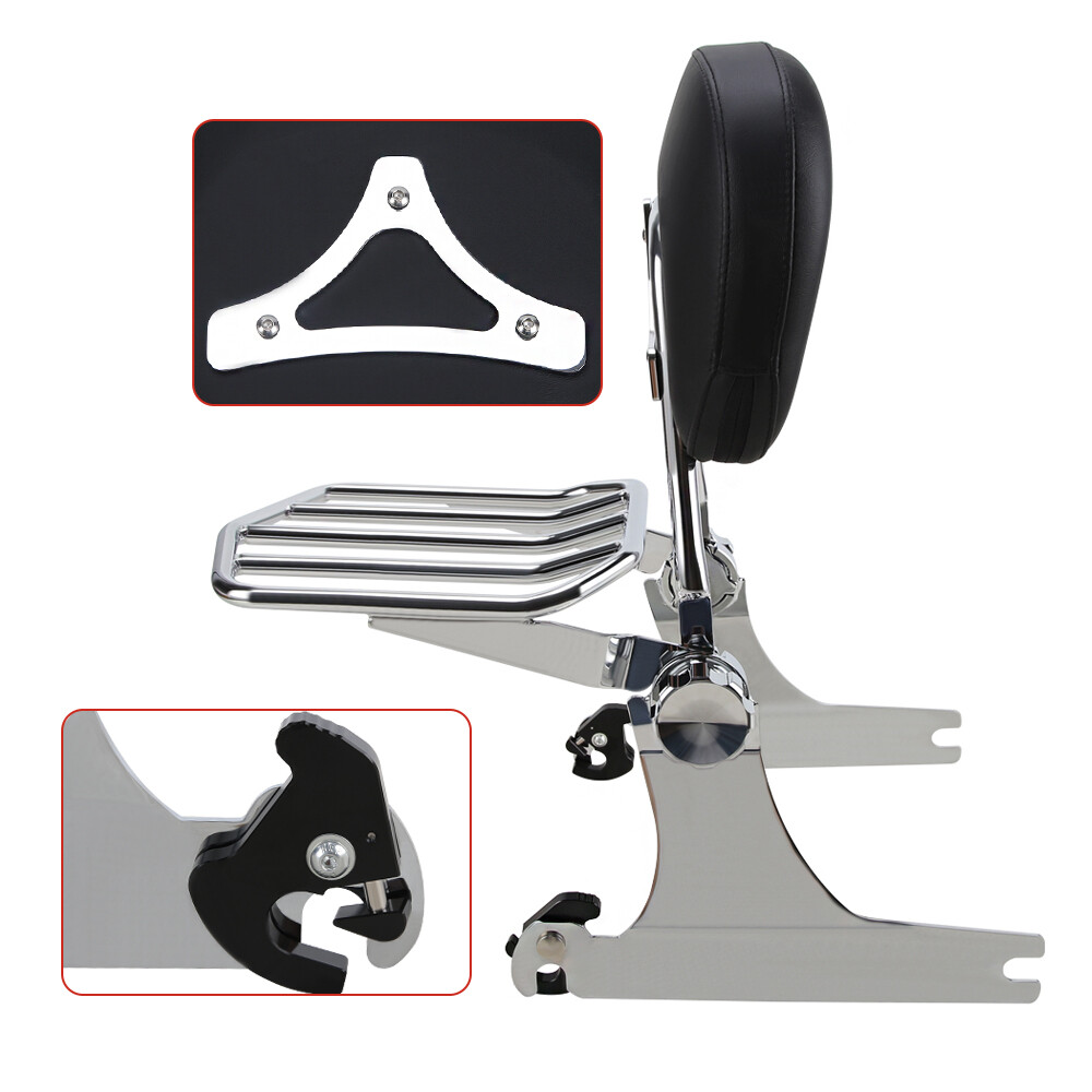 ハーレー Super Glides TALL BACKREST SISSY BAR HARLEY DYNA SUPER GLIDE
