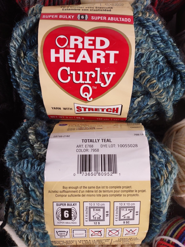 16 Skeins Yarn Mixed Lot. Multiple Colors and Sizes includes 3 wool. 4+ LB Yarn - Picture 4 of 24