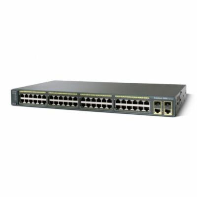 Switch CISCO WS-C2960-48TC-L Catalyst 2xSFP RACK NEW - FACTORY REFURBISHED