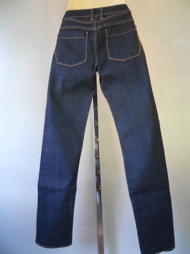 Pantalon skinny économies slim foncé neuf Forever 21 jean bleu denim indigo fermeture éclair cheville 27