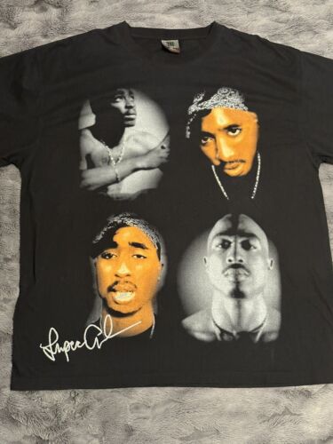 Genuine Vintage 2Pac Tupac Shakur Shirt Hip Hop Ma