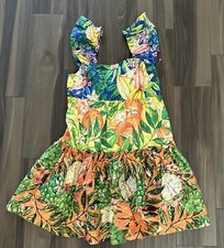 Farm Rio Caipirinha Mini Dress 100% Cotton Size S