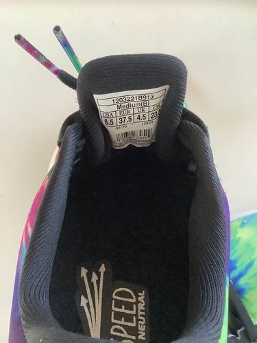 NUOVE scarpe da donna Brooks Launch 7 Run Rock N Roll Marathon Tie Dye - taglia 6,5 - Foto 6 di 6