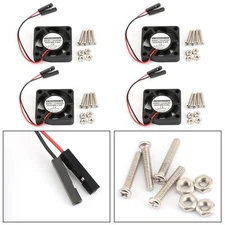 2 Pin 30MMx30MM 3007 5V Cooling Fan radiating Fits Raspberry Pi 2/3 Model B 4B