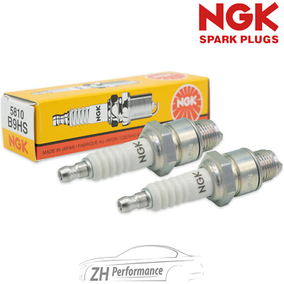 2x NGK 5810 B9HS Zündkerze für Simson Schwalbe S51 SR50KR51 Honda Peugeot Toyota