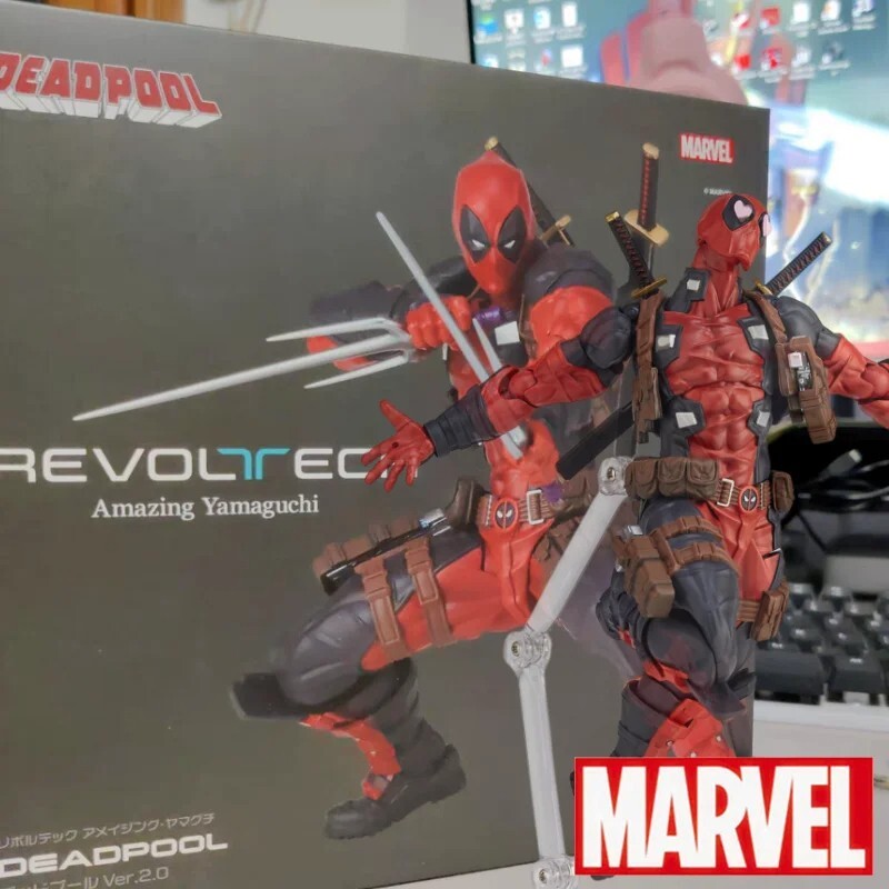 未使用近い　MARVEL　Deadpool ver.2.0 アクションフィギュア Amazon.co.jp: 海洋堂 figure complex AMAZING YAMAGUCHI