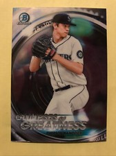 2020 Bowman Chrome Glimpses Of Greatness EMERSON HANCOCK RC, MARINERS #GOG-EH