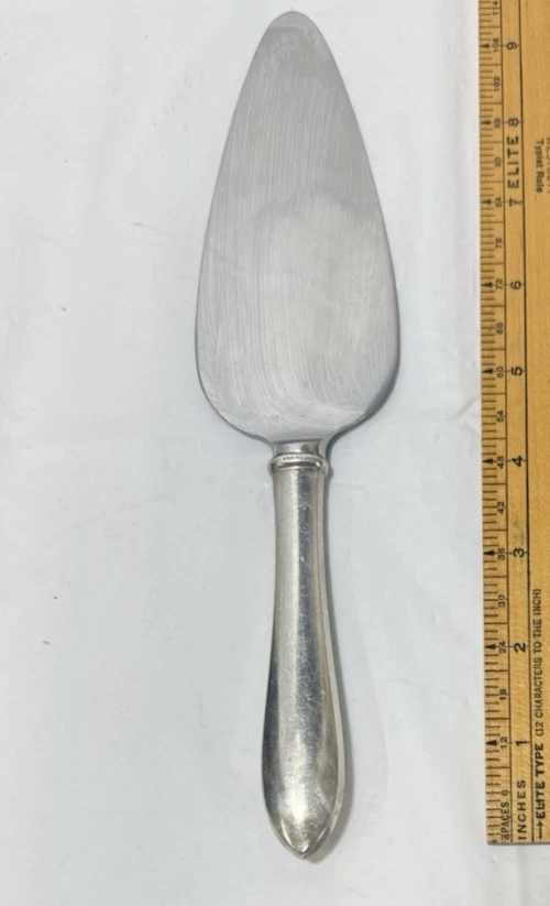 Cuchillo para pastel o pastel de plata esterlina S Kirk Wadefield servidor 10" Foto 2 de 4