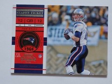 2011 Panini Playoff Contenders Season Ticket Card #9 Tom Brady Patriots GOAT