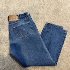 Levis 501 XX Mens Jeans Button Fly 100 Cotton Mexico 42 x 32 Vintage 36x27.5