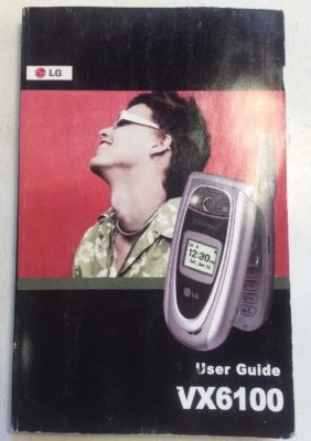 LG VX6100 User Guide Cellphone English & Spanish GnuReads - Image 1 of 4