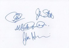 Animals & Friends Autogramme signed A4 Karteikarte
