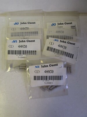 Lot of 50 John Guest 5/16'' 150 PSI Plastic Tube Supports NEW