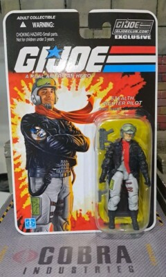 GI JOE ~ 2017 GHOSTRIDER STEALTH PILOT ~ MOC MOSC ~ FSS 6.0 COLLECTORS CLUB