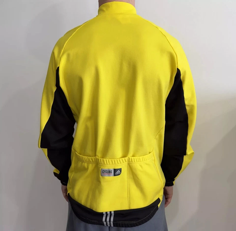 CAMISETA CAMISETA VINTAGE AÑOS 2000 ADIDAS 2002 LÍNEA EQUIPO CICLISMO MANGA LARGA talla L Foto 2 de 4