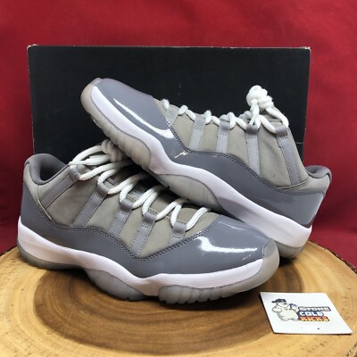 2018 Nike Air Jordan 11 Retro Low Cool Grey Sneakers 528895-003 Mens Size 10.5 Size 10 - Jordan 11 Retro Low Cool Grey 2018 528895-003  main image 3