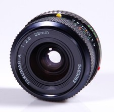 OBJECTIF PENTAX K TAKUMAR A 2,8/28mm PENTAX K lens 28mm PKA AVEC CONTACT A
