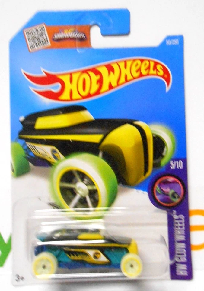 Coche Rip Rod Secret Hidden Treasure Hunt 2015 Hot Wheels con ruedas brillantes HW Foto 2 de 3