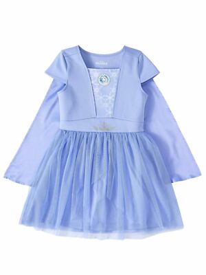 baby blue cape dress