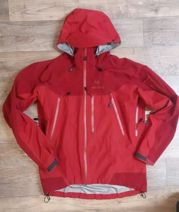 ARC'TERYX Giacca Vintage 2004 Arc’teryx Pelican Theta AR Gore Tex Uomo Taglia L Arancione Canada