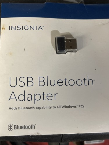 New Sealed Insignia Bluetooth 4.0 USB Adapter Adds Bluetooth To PC I11