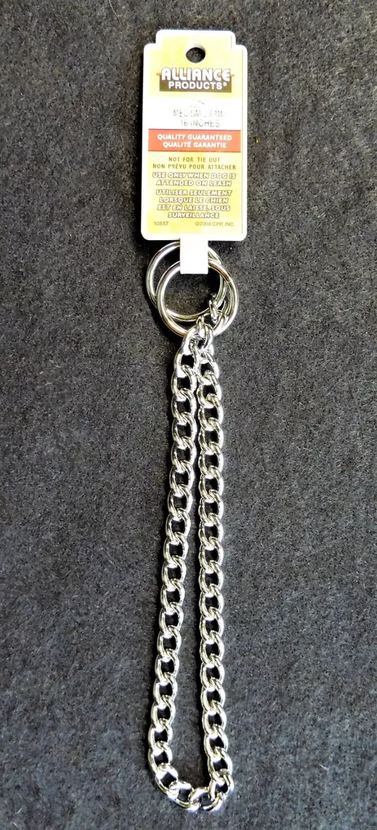 Non choke chain clearance collar