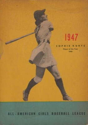 1946 Sophie Kurys All American Girls Womens Baseball League   Page 5x7