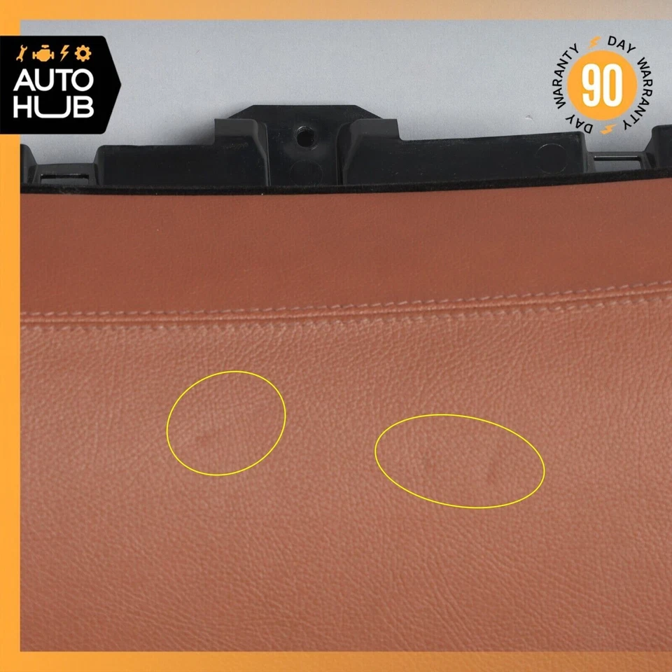 07-14 Mercedes W216 CL550 CL63 AMG Dashboard Dash Glove Box Compartment Red OEM Foto 4 de 4