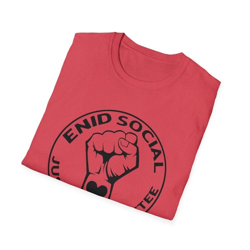 Unisex Softstyle T-Shirt — Enid Social Justice Committee, Action for Justice - Picture 56 of 56