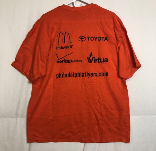 Camiseta naranja implacable de la NHL Philadelphia Flyers talla XL - Imagen 2 de 2