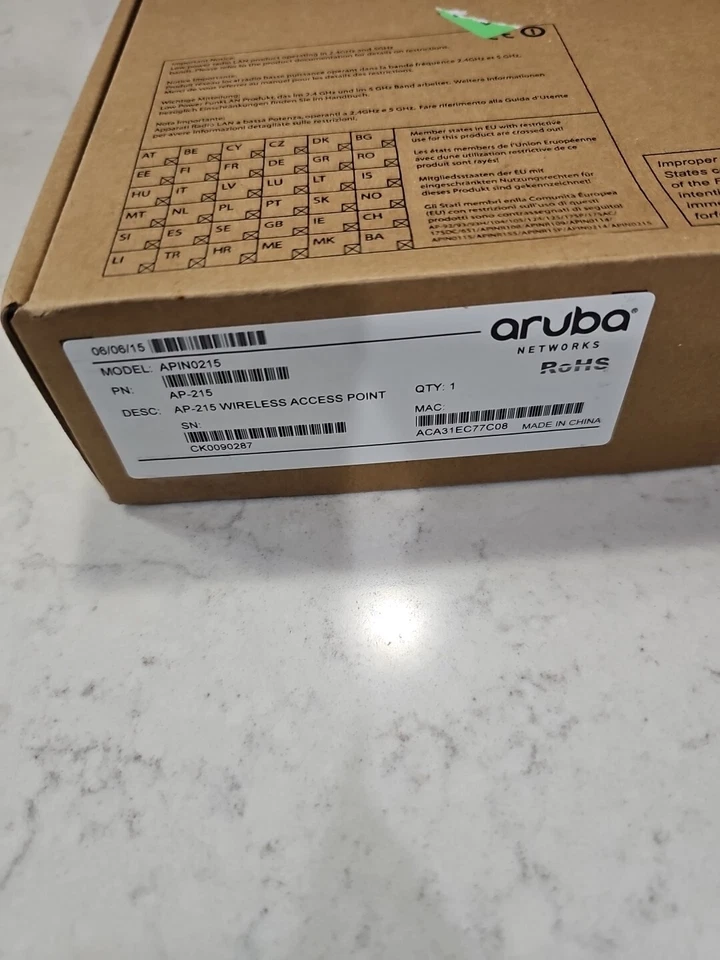 Aruba AP-215 APIN0215 Wireless Access Point New  - Image 2 of 4