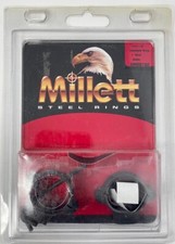 MILLETT Turn In 1" Medium Matte Rings